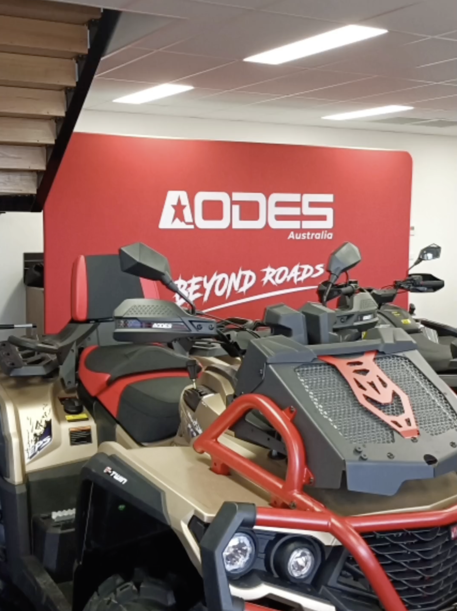 Aodes Internal standing backdrop signs